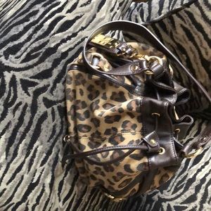 Tignanello leather Animal print bag offers